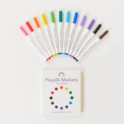 Sarah's Silks Coloring Playsilk + Markers -Children Toy Store Sarah sSilksColoringPlaysilk Markers2