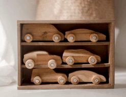 QToys Wooden Car Play Set