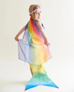 Sarah's Silks Large Rainbow Mermaid Tail 9 Sarah's Silks Large Rainbow Mermaid Tail -Children Toy Store SeaCollection18 1d8b0645 1702 4878 a96e 5ea1aa27516f