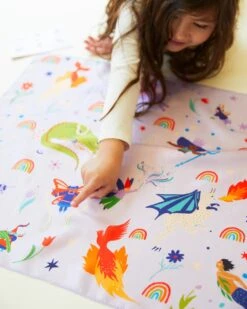 Sarah's Silks Playsilk Seek And Find - Rainbow Creature -Children Toy Store Seekandfind2