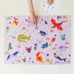 Sarah's Silks Playsilk Seek And Find - Rainbow Creature