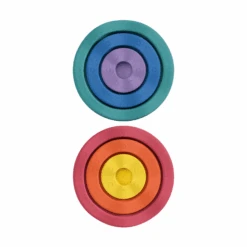 Stapelstein Inside Rainbow Classic 13 Stapelstein Inside Rainbow Classic -Children Toy Store Stapelstein Inside rainbow classic flat