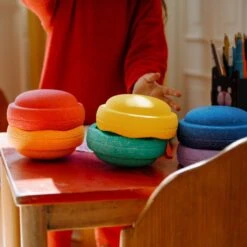 Stapelstein Mini Rainbow Classic 6 9 Stapelstein Mini Rainbow Classic 6 -Children Toy Store Stapelstein Original Mini rainbow classic 1 scaled 1