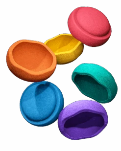 Stapelstein Mini Rainbow Classic 6 10 Stapelstein Mini Rainbow Classic 6 -Children Toy Store Stapelstein Original Mini rainbow classic flying