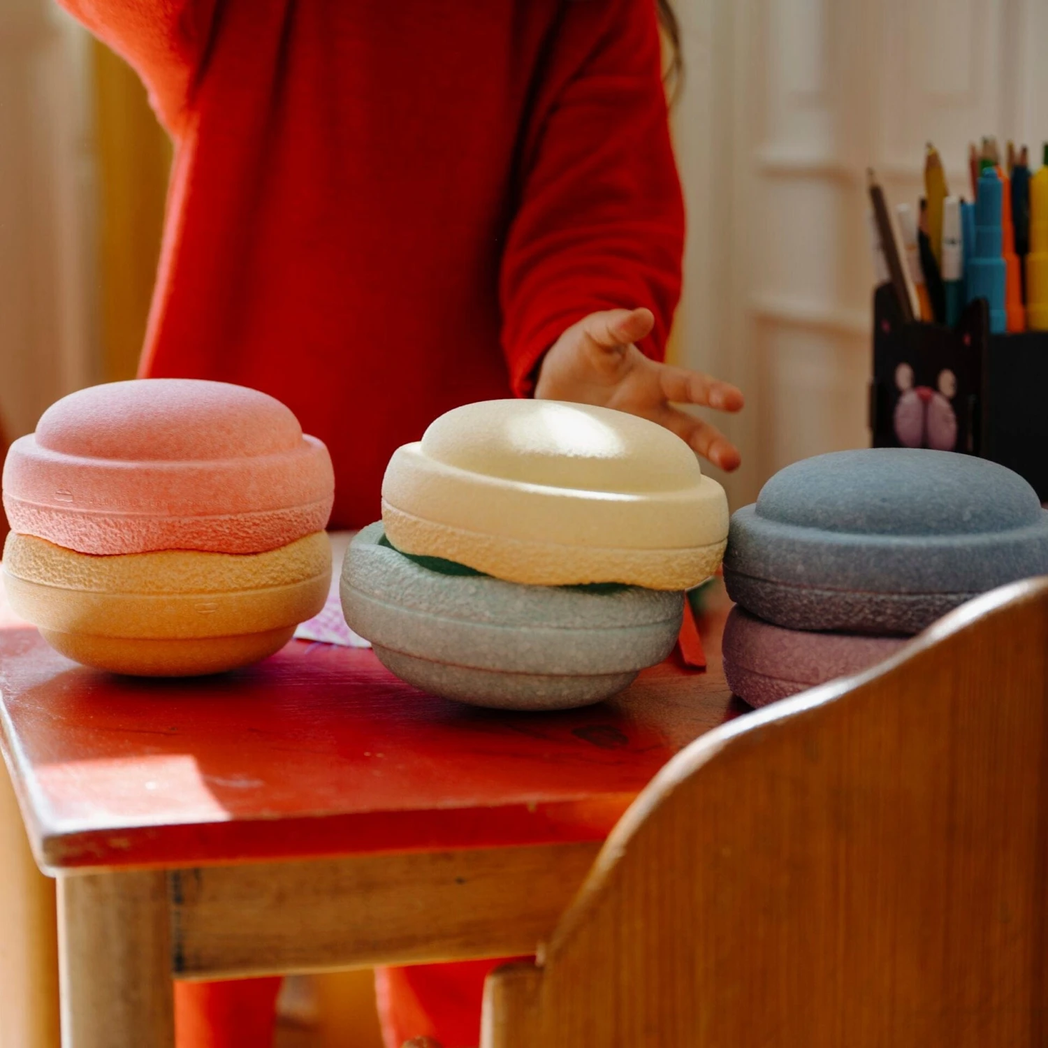 Stapelstein Mini Rainbow Pastel 6 4 Stapelstein Mini Rainbow Pastel 6 - Image 2