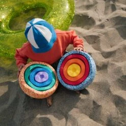 Special Discount - Stapelstein Summer Classic Rainbow Set 16 Special Discount - Stapelstein Summer Classic Rainbow Set -Children Toy Store Stapelstein Summer Rainbow Set classic 8812