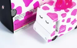 Candylab Strawberry Moo -Children Toy Store Stawberry Moo Van closeup