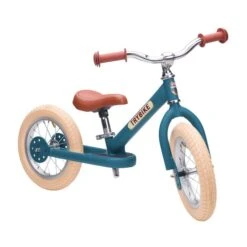 Trybike 2 In 1 Vintage Steel Balance Bike - Blue -Children Toy Store TB6142 4