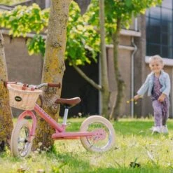 Trybike 2 In 1 Vintage Steel Balance Bike - Pink 23 Trybike 2 In 1 Vintage Steel Balance Bike - Pink -Children Toy Store TB6143 11