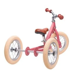 Trybike 2 In 1 Vintage Steel Balance Bike - Pink 18 Trybike 2 In 1 Vintage Steel Balance Bike - Pink -Children Toy Store TB6143 2