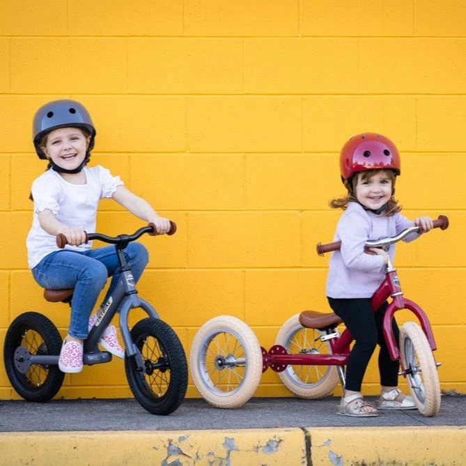 Trybike 2 In 1 Steel Balance Bike - Grey 8 Trybike 2 In 1 Steel Balance Bike - Grey - Image 6