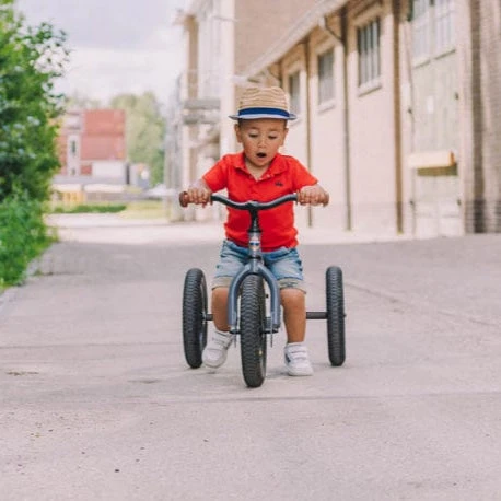 Trybike 2 In 1 Steel Balance Bike - Grey 10 Trybike 2 In 1 Steel Balance Bike - Grey - Image 8