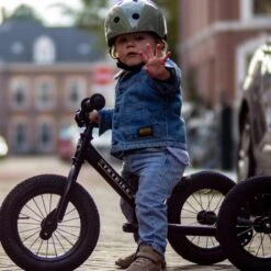 Trybike 2 In 1 Steel Balance Bike - Black -Children Toy Store TB6145 8