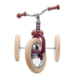 Trybike 2 In 1 Vintage Steel Balance Bike - Red -Children Toy Store TB6175 5