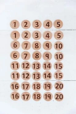 Freckled Frog Tactile Wooden Numbers Set -Children Toy Store TheFreckledFrogTactileWoodenNumbersset 4