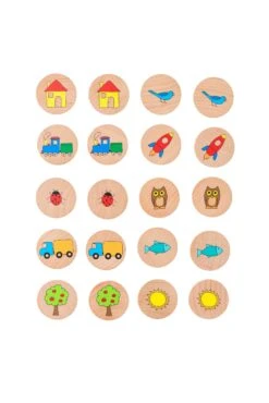 Freckled Frog Wooden Matching Pairs - The Original 8 Freckled Frog Wooden Matching Pairs - The Original -Children Toy Store TheFreckledFrogWoodenMatchingPairs TheOriginal 1