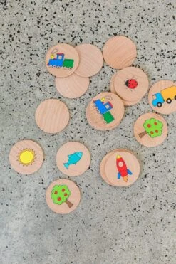 Freckled Frog Wooden Matching Pairs - The Original 9 Freckled Frog Wooden Matching Pairs - The Original -Children Toy Store TheFreckledFrogWoodenMatchingPairs TheOriginal 2