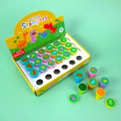 Tiny Mills - Dinosaur Stampers For Kids (24pcs)
