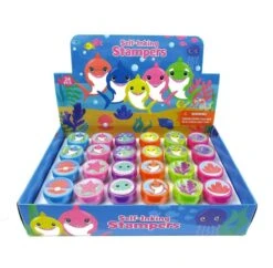 Tiny Mills - Shark Family Stampers For Kids (24pcs) -Children Toy Store Tiny Mills Shark Family Stampers for Kids 24pcs 01
