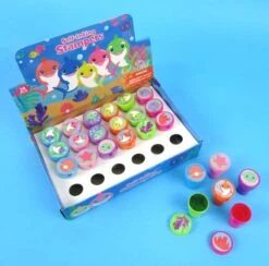 Tiny Mills - Shark Family Stampers For Kids (24pcs)