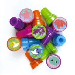Tiny Mills - Shark Family Stampers For Kids (24pcs) -Children Toy Store Tiny Mills Shark Family Stampers for Kids 24pcs 04