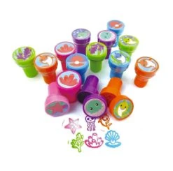 Tiny Mills - Shark Family Stampers For Kids (24pcs) -Children Toy Store Tiny Mills Shark Family Stampers for Kids 24pcs 05