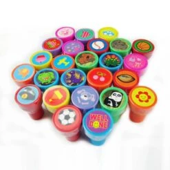 Tiny Mills - Small Round Stamps In Display Box (50pcs) -Children Toy Store Tiny Mills Small round stamps in display box 50pcs 04