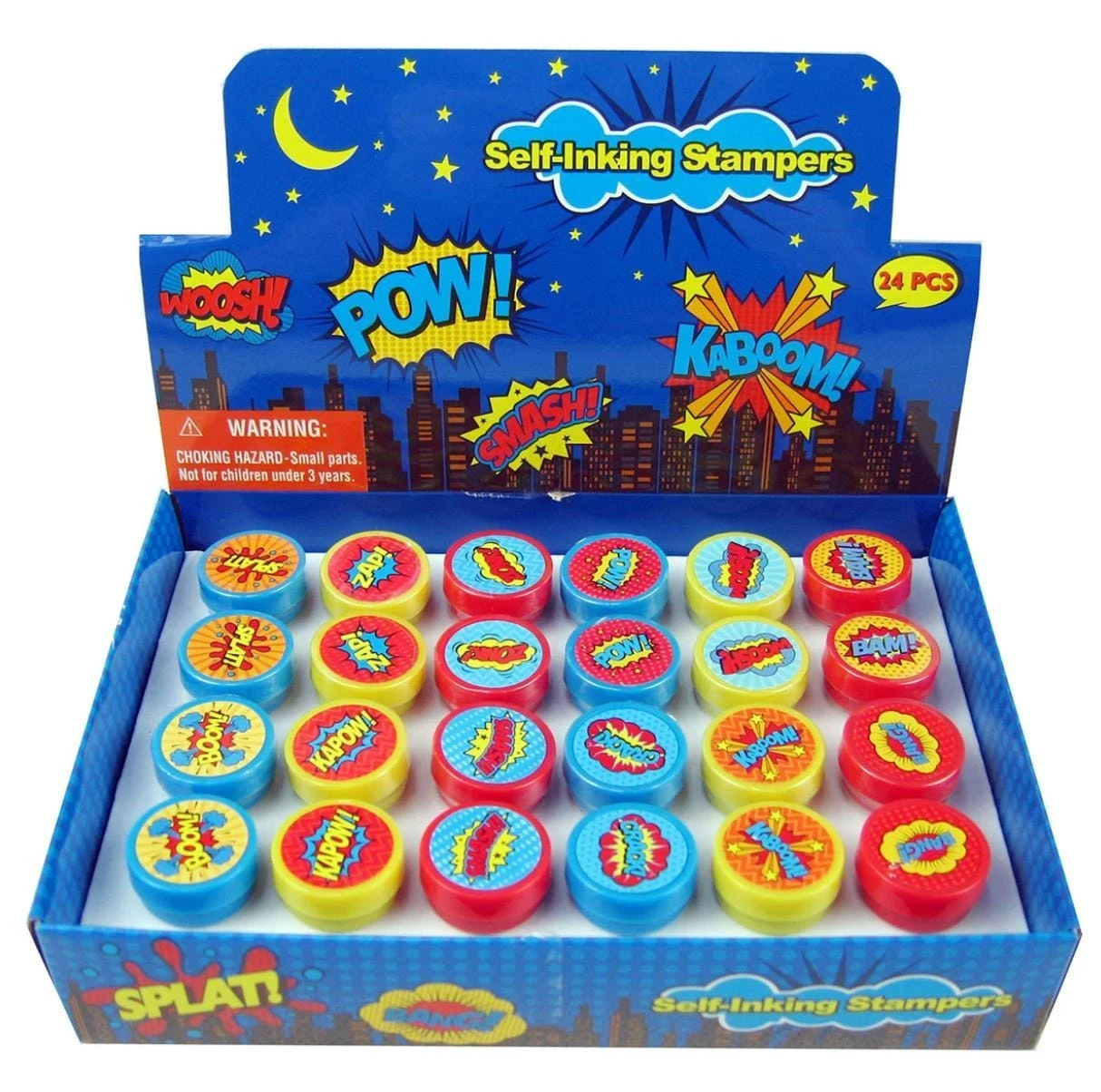 Tiny Mills - Superhero Stampers For Kids (24pcs) 7 Tiny Mills - Superhero Stampers For Kids (24pcs) - Image 5