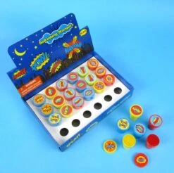 Tiny Mills - Superhero Stampers For Kids (24pcs)
