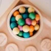 QToys Wooden Ball Set Of 50 1 QToys Wooden Ball Set Of 50 -Children Toy Store WoodenBallsSetof50 1