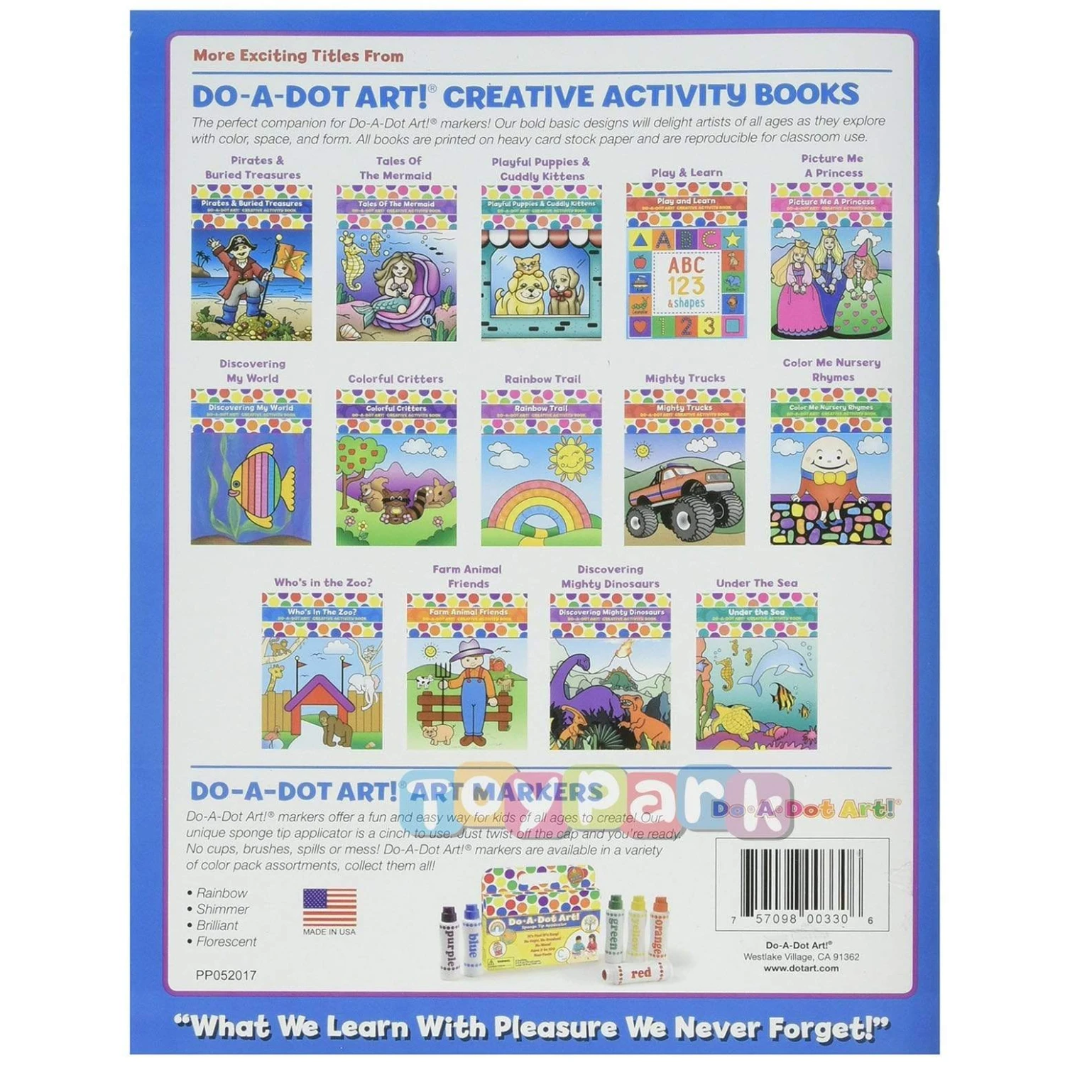 Do A Dot Art! Activity Book - Discovering My World 4 Do A Dot Art! Activity Book - Discovering My World - Image 2