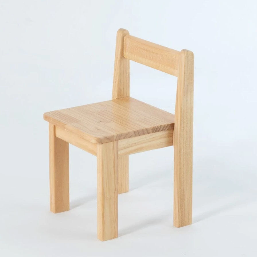 My Duckling Kids Stackable Study Chair - Pinewood 4 My Duckling Kids Stackable Study Chair - Pinewood - Image 2