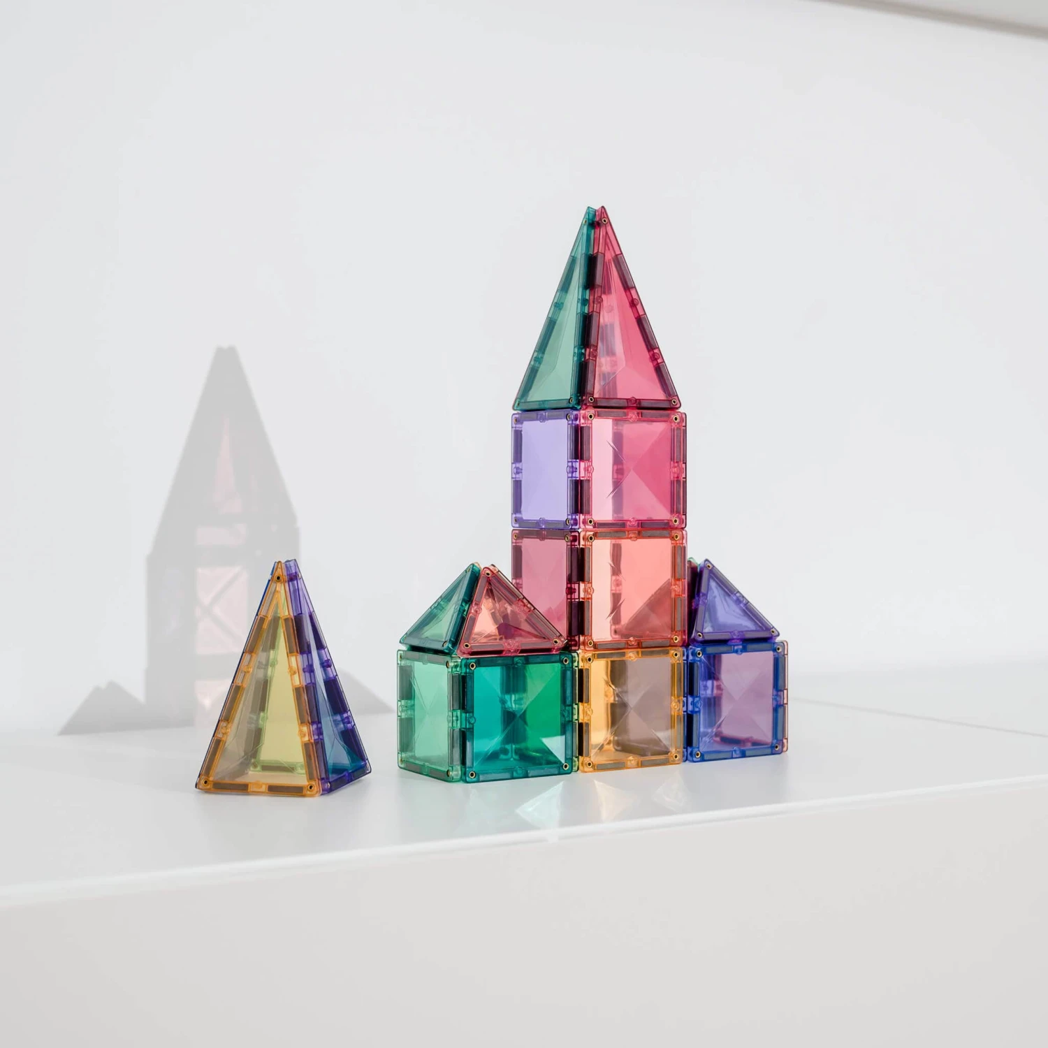 Connetix Tiles Pastel 32 Piece Mini Pack 7 Connetix Tiles Pastel 32 Piece Mini Pack - Image 5