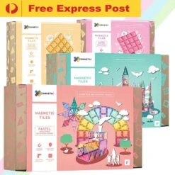 Connetix Tiles 312 Piece Pastel Complete Bundle 21 Connetix Tiles 312 Piece Pastel Complete Bundle -Children Toy Store connetix 312c