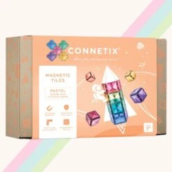 Connetix Tiles 40 Piece Pastel Square Pack