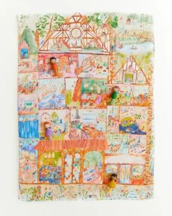 Sarah's Silks Playsilk Seek And Find - Dollhouse -Children Toy Store d2