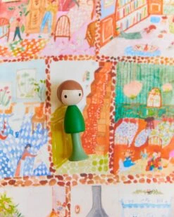 Sarah's Silks Playsilk Seek And Find - Dollhouse -Children Toy Store d9