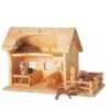 Drei Blatter Wooden Farm Barn With Stable