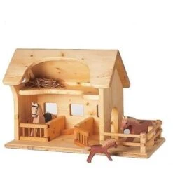Drei Blatter Wooden Farm Barn With Stable