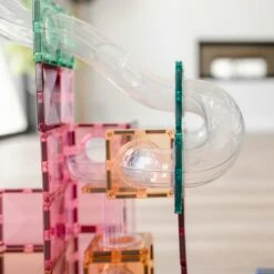 Connetix Tiles 80 Piece Pastel Ball Run Expansion Pack 16 Connetix Tiles 80 Piece Pastel Ball Run Expansion Pack -Children Toy Store dsc 0606