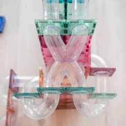 Connetix Tiles 80 Piece Pastel Ball Run Expansion Pack 19 Connetix Tiles 80 Piece Pastel Ball Run Expansion Pack -Children Toy Store dsc 0619