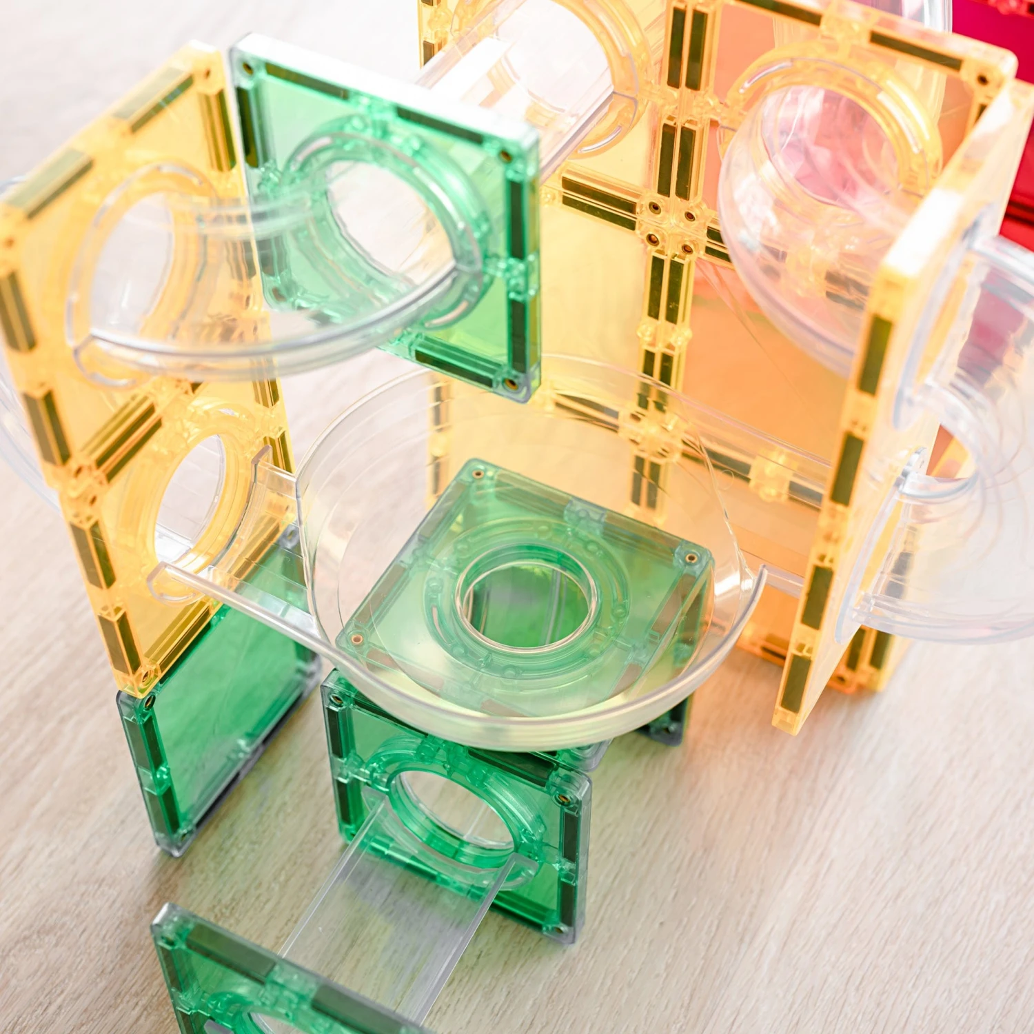 Connetix Tiles 66 Piece Ball Run Expansion Pack 4 Connetix Tiles 66 Piece Ball Run Expansion Pack - Image 2