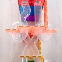 Connetix Tiles 66 Piece Ball Run Expansion Pack 13 Connetix Tiles 66 Piece Ball Run Expansion Pack -Children Toy Store dsc 0649