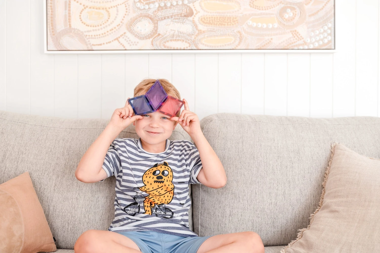 Connetix Tiles Pastel Shape Expansion Pack 48 Piece 7 Connetix Tiles Pastel Shape Expansion Pack 48 Piece - Image 5