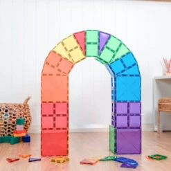 Connetix Tiles Rainbow Starter Pack 60 Piece 18 Connetix Tiles Rainbow Starter Pack 60 Piece -Children Toy Store dsc 6147
