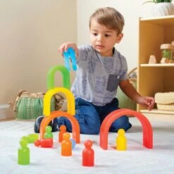 Guidecraft Discovery People - Rainbow - 16 Pc. Set -Children Toy Store e9ph410pdx1v2thoopi4