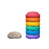 Stapelstein Original Rainbow Classic Set Of 6 Minis + Super Confetti Mini Stone -Children Toy Store easter1 learning tower
