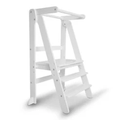 Toypark Folding Learning Tower-White -Children Toy Store f73590768492f13bc5dc0b3cf0bfe606