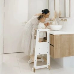 The Full Mini Chef: My Duckling Adjustable Learning Tower 2 In 1 Set -Children Toy Store image00001 1 804ebbf1 0306 4ef8 b165 b825e422de34