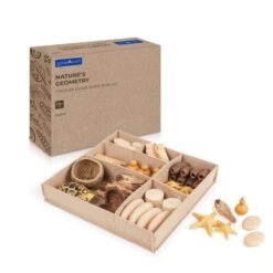 Guidecraft Nature's Geometry: Toddler Loose Parts STEM Kit